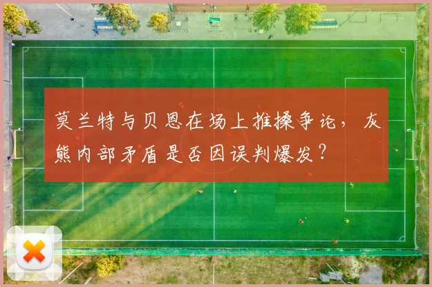 莫兰特与贝恩在场上推搡争论，灰熊内部矛盾是否因误判爆发？